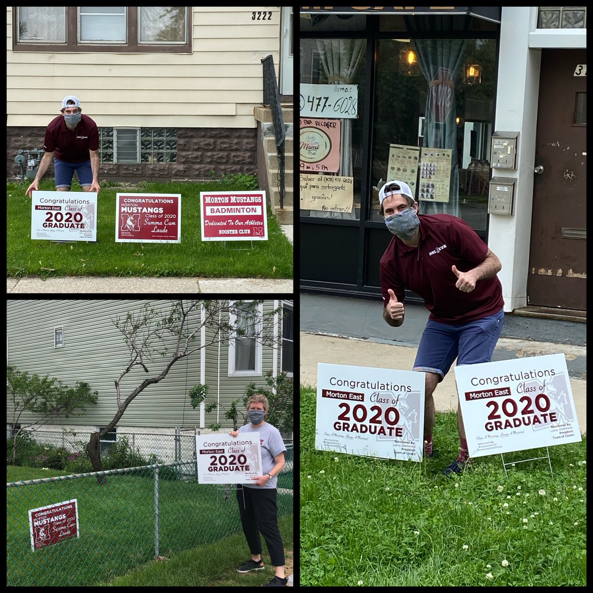 Congrats Class of 2020! Dream big &amp; keep reading! #mortonpride