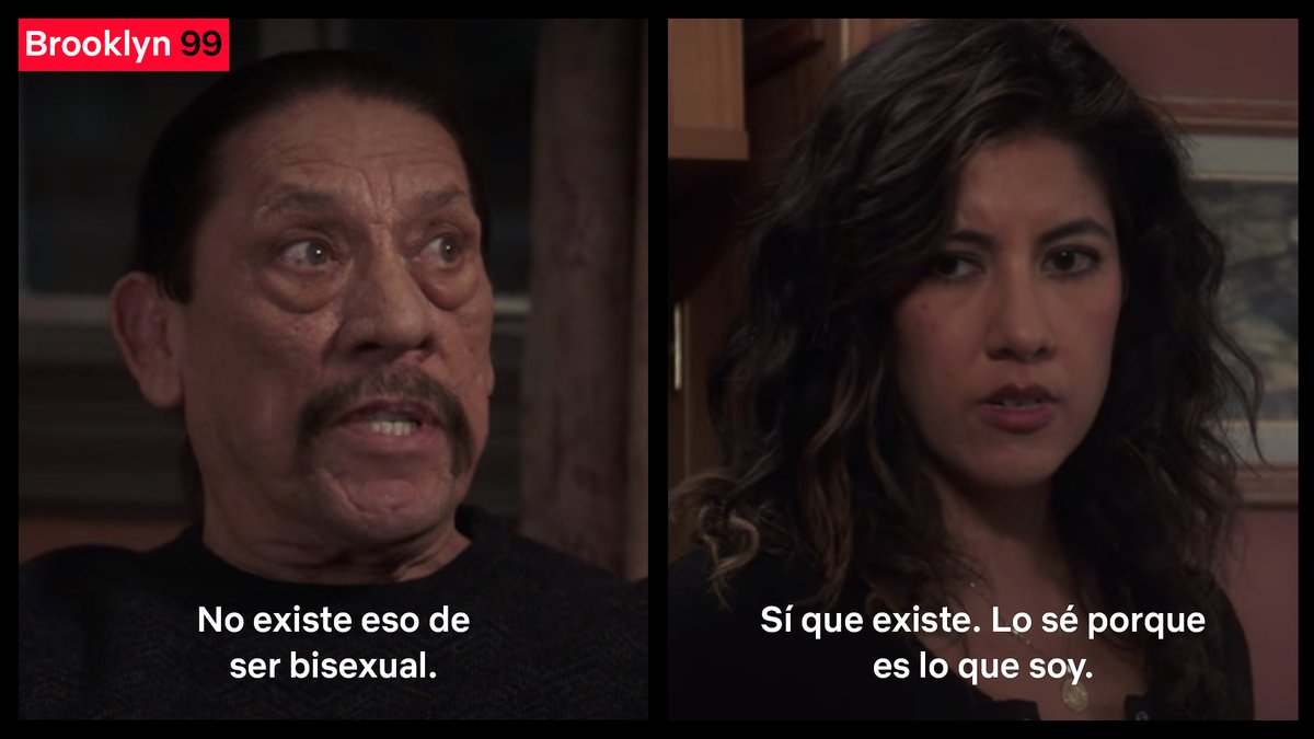 CheNetflix's tweet photo. Rosa de Brooklyn 99 es todo lo que quiero ser cuando sea grande. Bueno ya soy grande, PERO IGUAL. https://t.co/bqIvfBcV3q