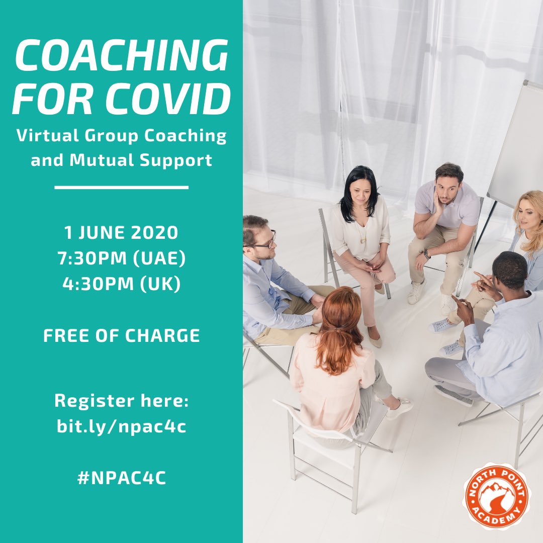 In our next Coaching for COVID session on Mon 1st June, we'll be diving into the 'Three Colours of Worldview' with the help of our new guest Coach &amp; Director of <a href="/KnowledgeWorkx/">KnowledgeWorkx</a> - <a href="/mblankenburgh/">Marco Blankenburgh</a>.
⠀
See you (virtually) on Monday! ☺️⠀
⠀
#NPAC4C #CoachingforCovid #VirtualCoaching
