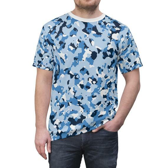 yealdeh's tweet photo. In the minouette shop: Camo Military T Shirt | Graphic Tee | Patterned T shirt | Blue Camouflage Shirt | Blue Digital Design Camo Tee | Unisex | Military T Shirt by YELDAEH at https://t.co/kt5xOYoEhd https://t.co/Bdfmxcw7Tq