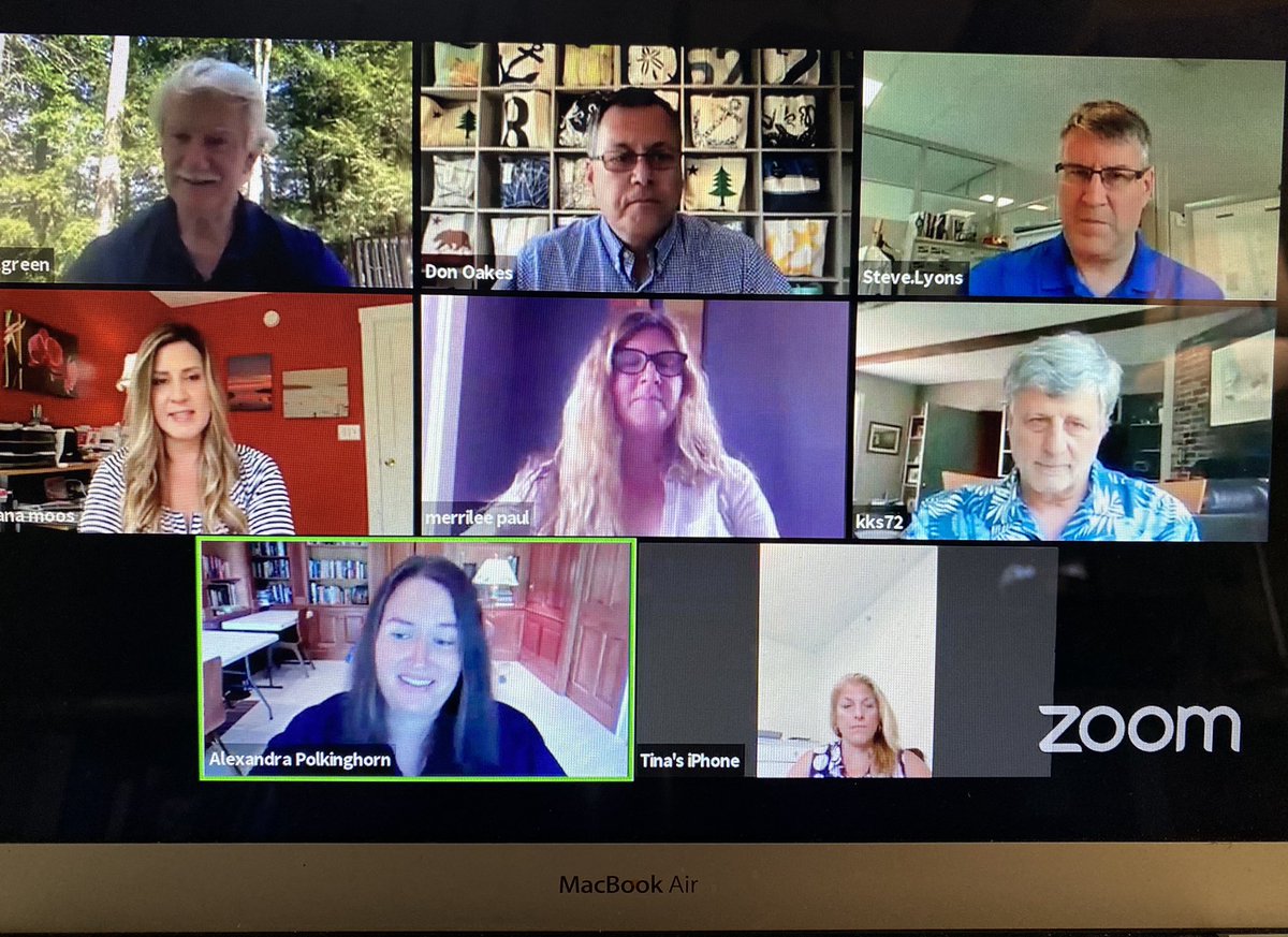 Tuning in to <a href="/themainemag/">Maine Magazine</a>’s #Staycationland’s webinar about the hospitality industry in Maine admid COVID-19 restrictions.