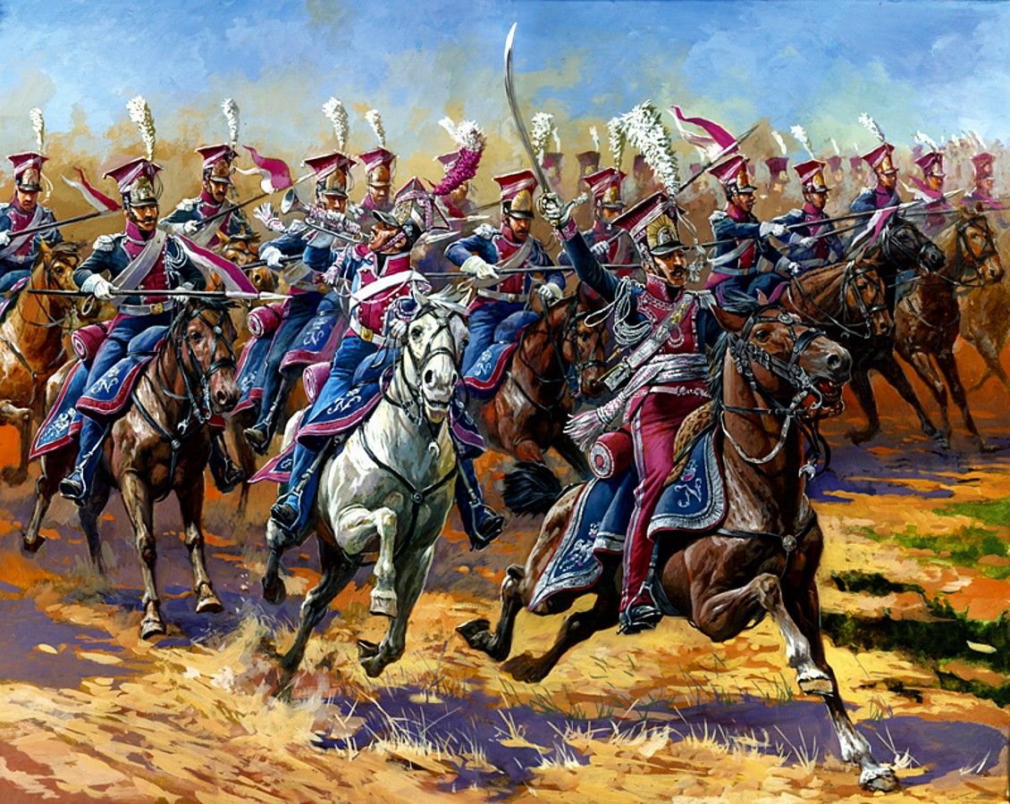 The foreign contingents of the Grande Armée:1. The Mamelukes2. The Irish Legion3. The Vistula Legion4. The Polish Guard Lancers (my favorite cavalry regiment)