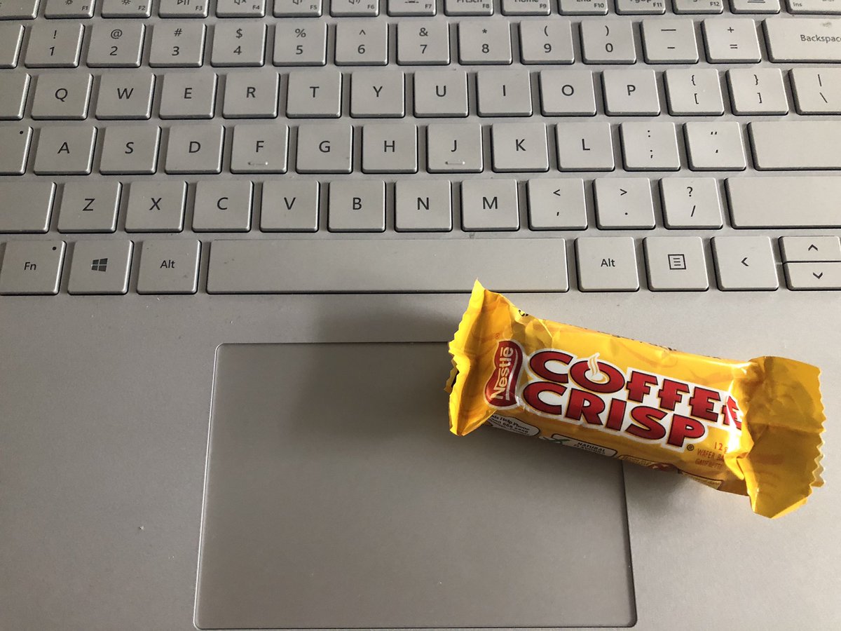 PwrFulWmn's tweet image. Because I need a little coffee break.

#CoffeeCrisp 🇨🇦