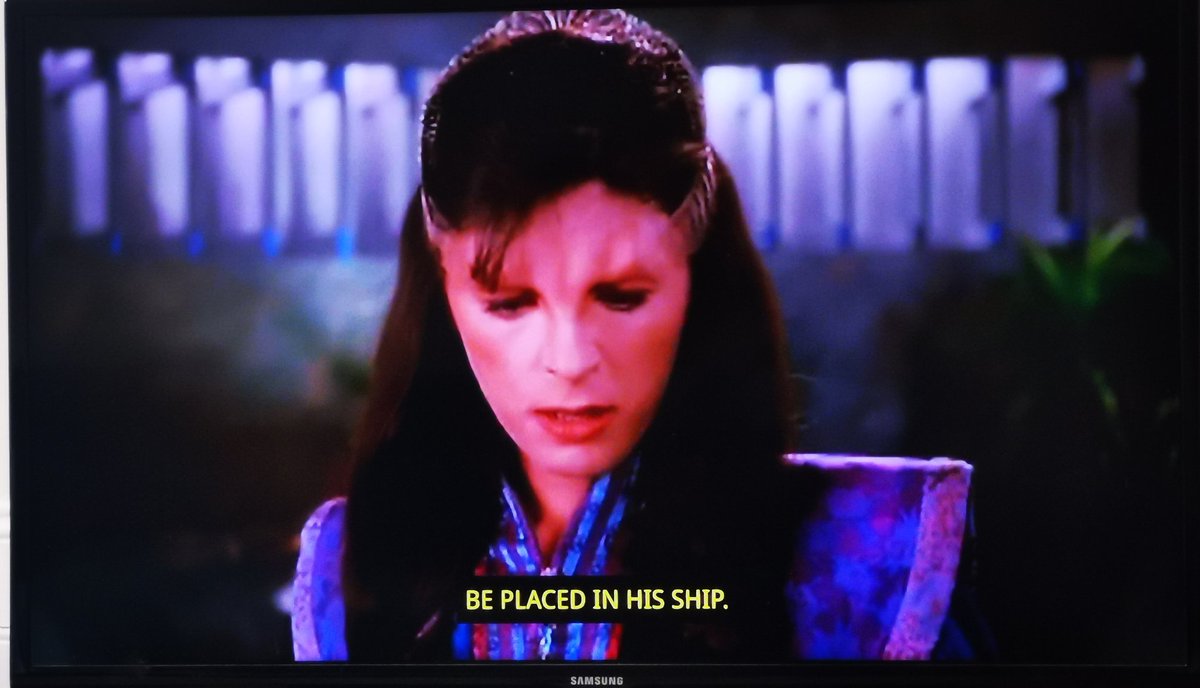  #Babylon5 S03E15NOOOOO!!!!! KOSH!!I'm not crying you're cryingOk maybe I am crying a bit.RIP bigman (if you are really dead)