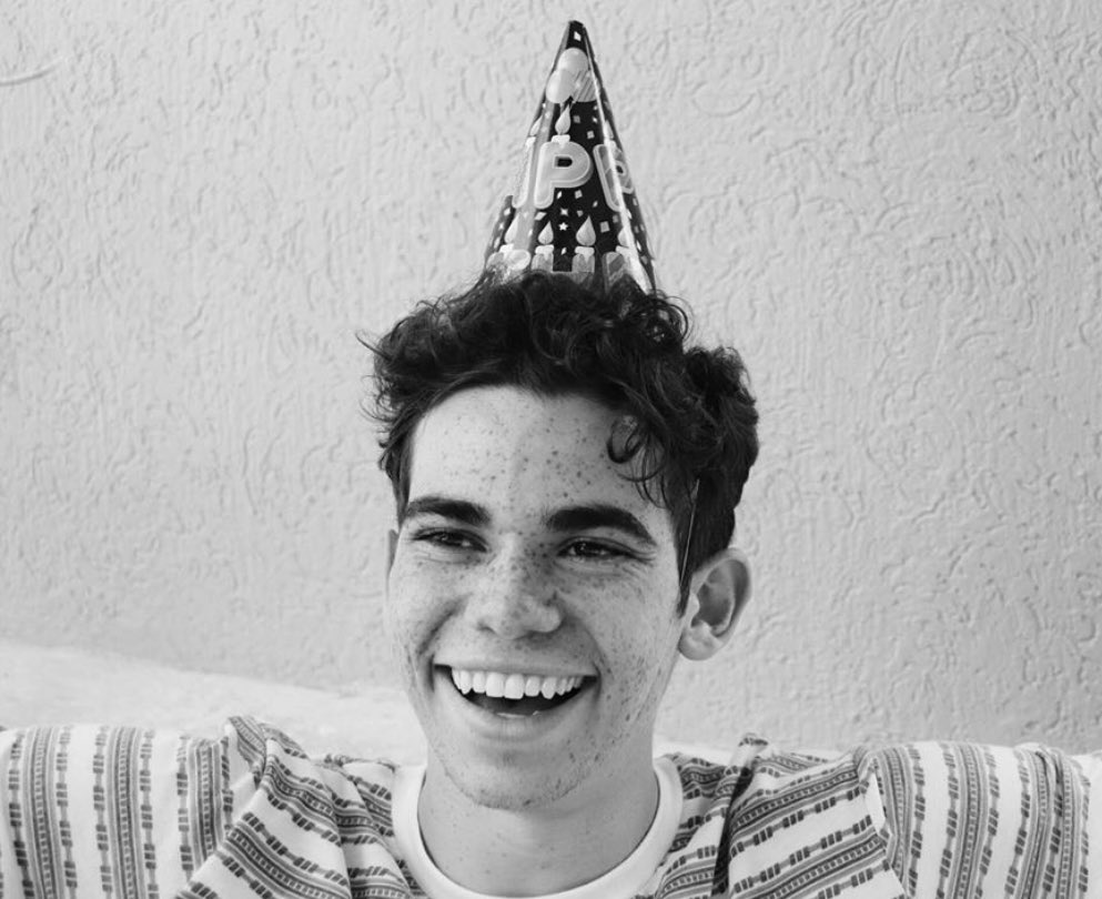Happy birthday cameron boyce, love you forever angel 