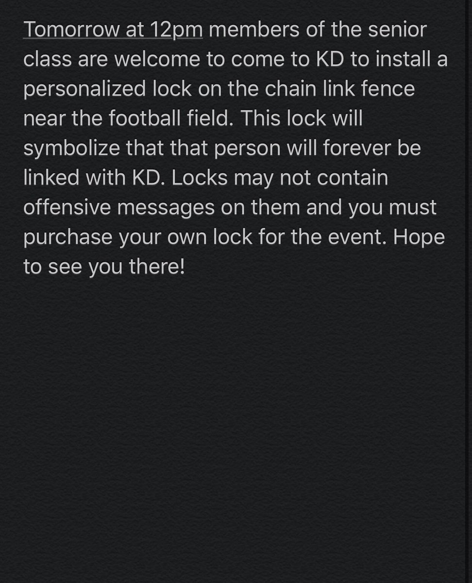 🚨Important message for seniors🚨