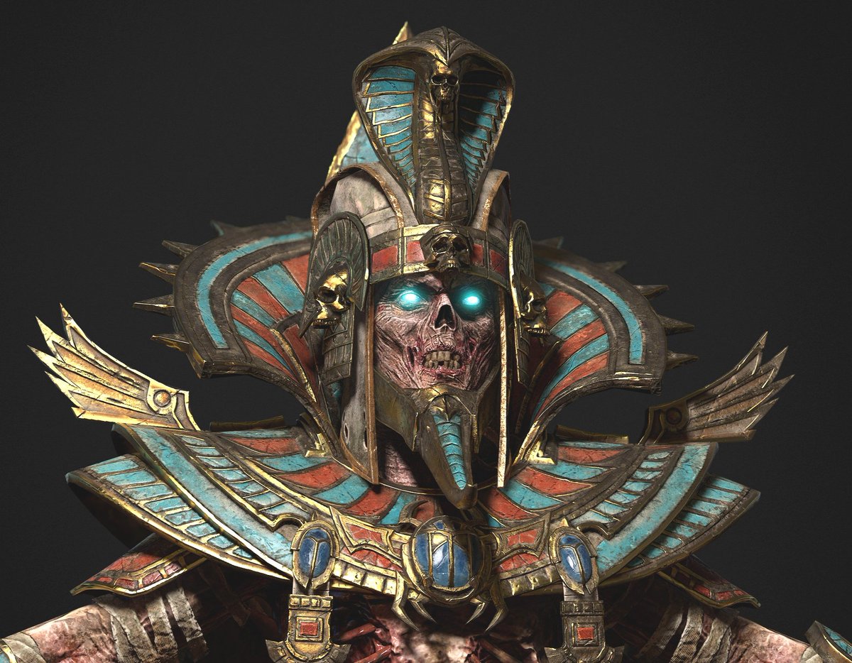 ColourfulSusana's tweet photo. Settra the Imperishable, King of kings👑🐍🤕
READY to Ship!! 📦Only one... Don't miss it out! 📩 DM for more info .
.
.
.
#warhammer #settra #mummy https://t.co/AMLUouVJkD