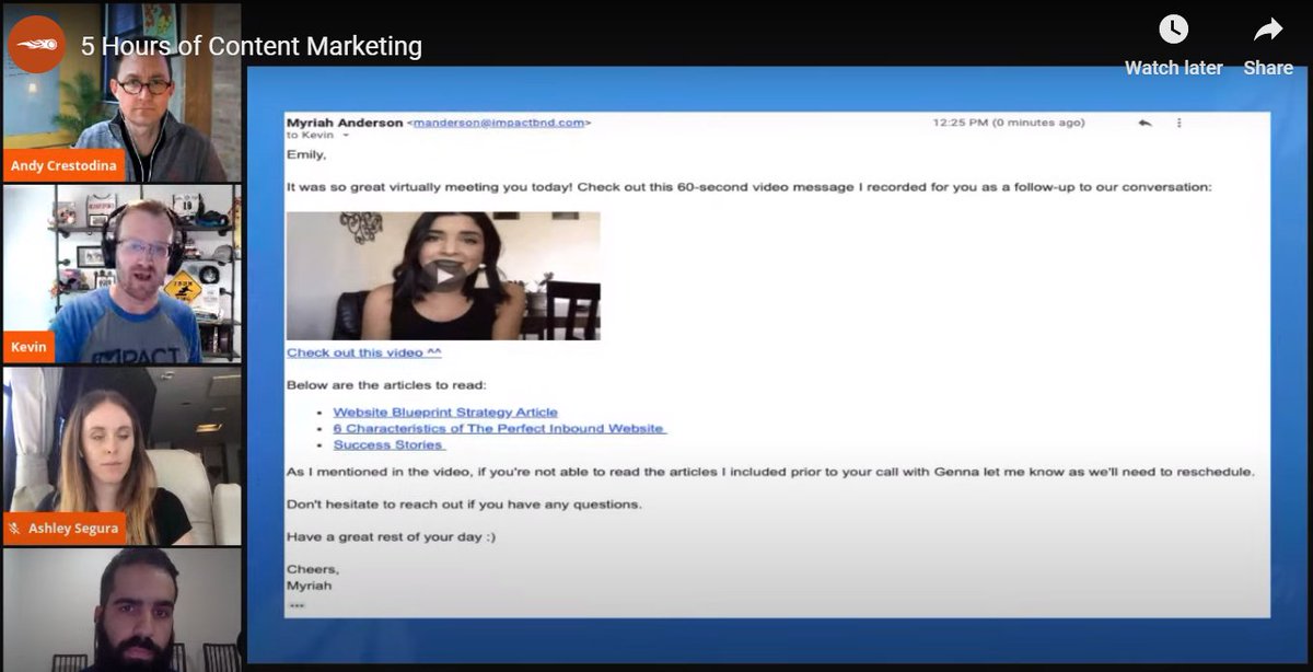wakefly's tweet photo. #AssignmentSelling! Love this #5HoursOfContent @crestodina https://t.co/shM0j7dnc4
