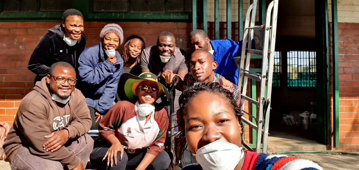 NothandoHlophe's tweet photo. @IDLLibraries being mentored by @Heineken_SA  and Jika SA – Communication &amp; Training for 2020. God knew it was exactly what we needed🙏 #African #Literature #Archiving #Reading #Culture https://t.co/54JkjCAHbB