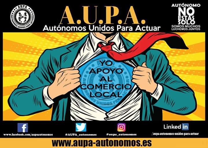 ‼️ Ahora mas que nunca, nos necesitamos entre nosotros y concienciar a la gente, que con ellos saldremos adelante 💪
#YoSoyAUPA #PequeñoComercio #ConsumoResponsable #Economia #economiacircular #economy
