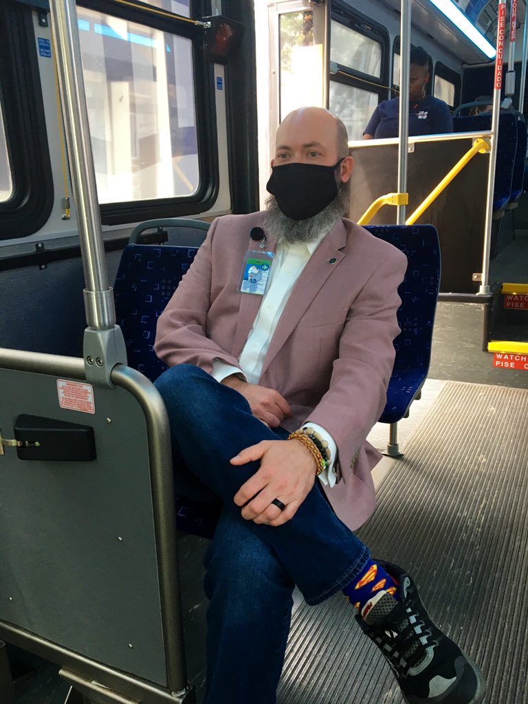 7. Face coverings are strongly recommended. We are also exploring mask vending devices for buses.