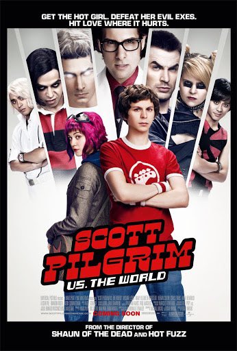 Scott Pilgrim vs. The World (2010) one of my all time favourite films and one I know a lot of people are into. Edgar Wright’s best movie in my opinion, I struggle to fault it.