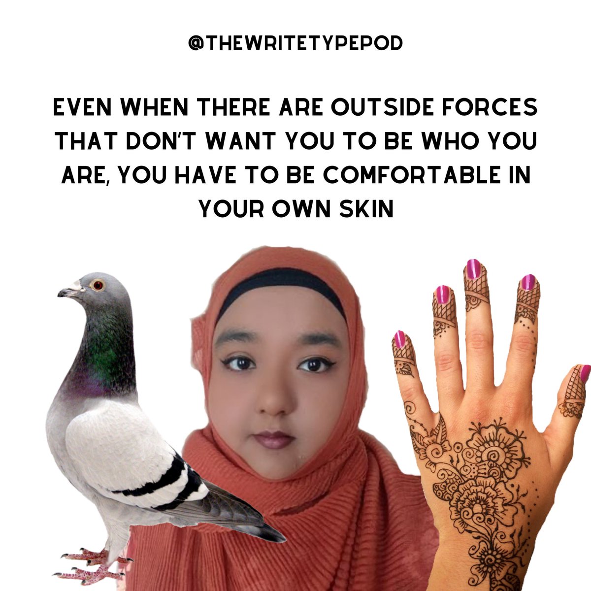 thewritetypepod's tweet photo. S2 E18 I speak with @adiba_j about her queer rom com THE HENNA WARS, muslim representation and pigeons... you can listen now on spotify, apple podcasts and my website! 

@PageStreetKids https://t.co/kqAUUCvWIM