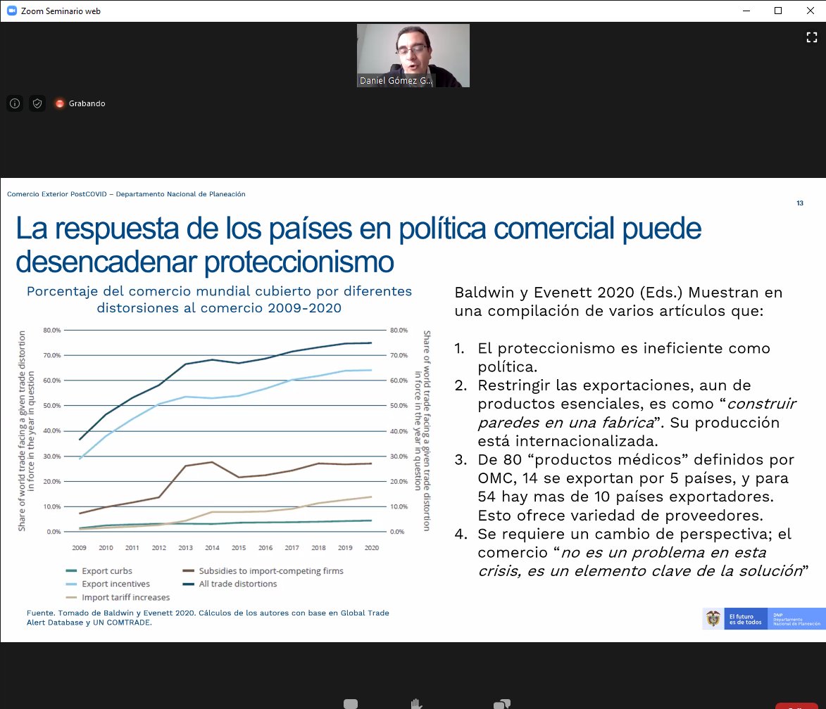LubricarBqa's tweet photo. 📣Paso a Paso - Webinar: "Comercio exterior post Covid-19" Temas como CONPES de comercio electrónico, interoperabilidad de comercio exterior, plataformas logísticas y zonas francas" 

@javierDiazMo @dgomezco 
 #Directorioweb #Directorio #Comex #SmarSolutions #WebinarAnaldex https://t.co/nsSsTw3QoX