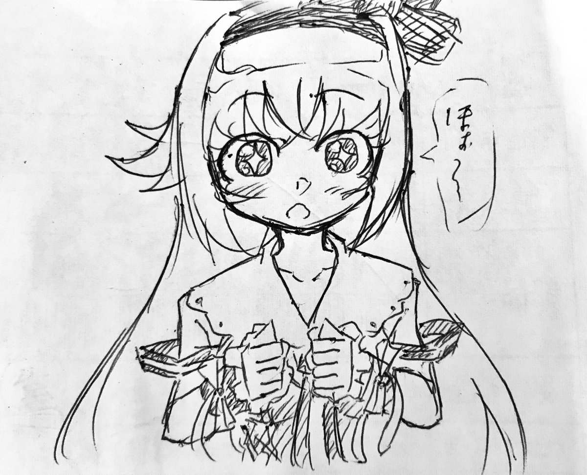 ラクガキ
なんかパリピなお嬢様とキラキラおめめかわいいねという気持ちのやつ
#ピノの自由帳 