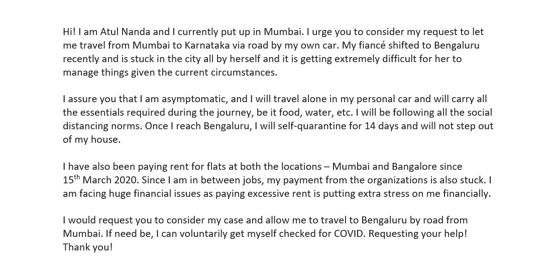 atulnanda1812's tweet photo. @narendramodi @PMOIndia @AmitShah @OfficeofUT @BSYBJP. Request you to help me out! https://t.co/pL3zErDnkw