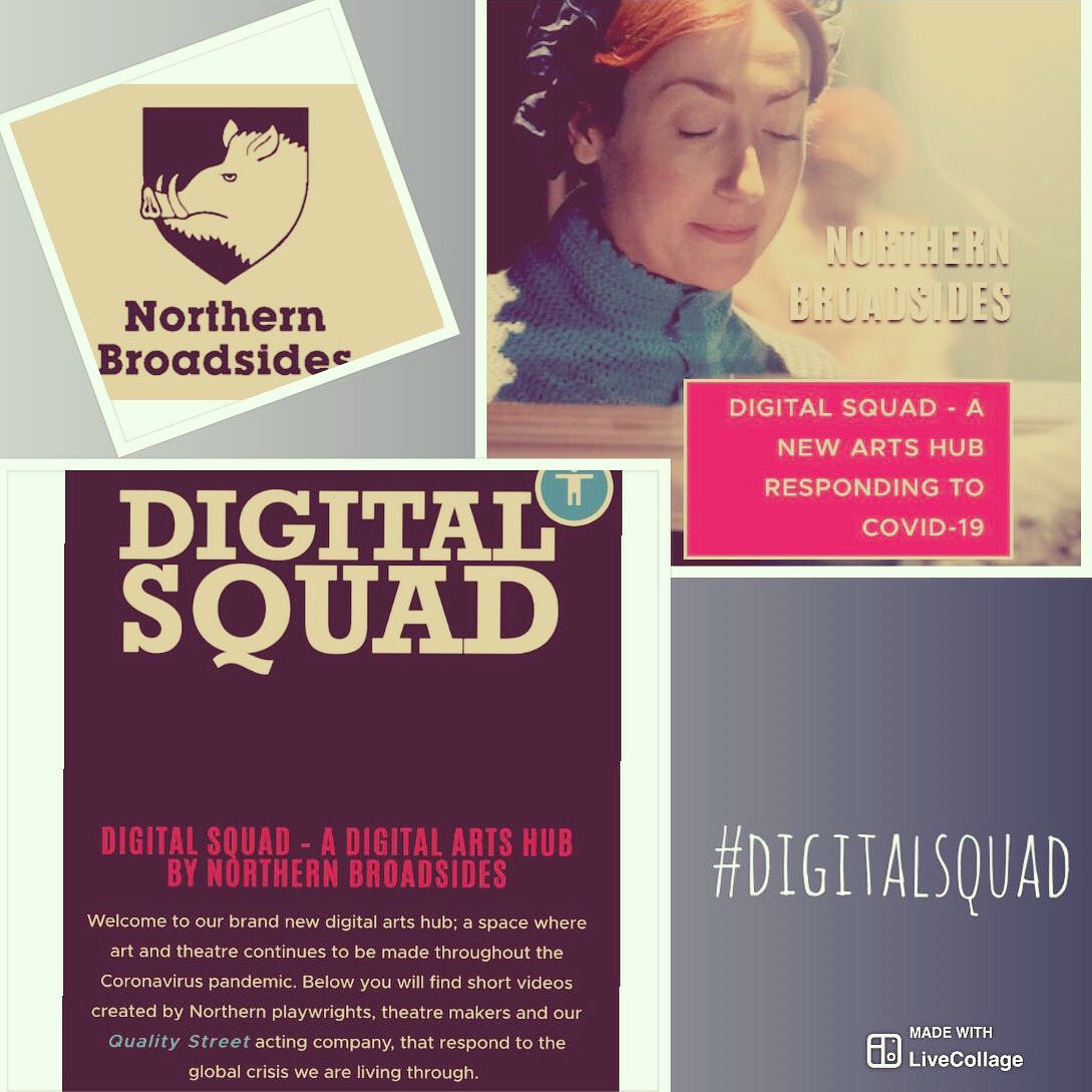We can’t express how grateful we are to <a href="/NBroadsides/">Northern Broadsides Theatre Company</a> and other stalwarts of the scene for directing their energies towards supporting smaller companies, collectives and individual artists by offering them a chance to work safely and responsibly amidst the chaos 🙏 #digitalsquad