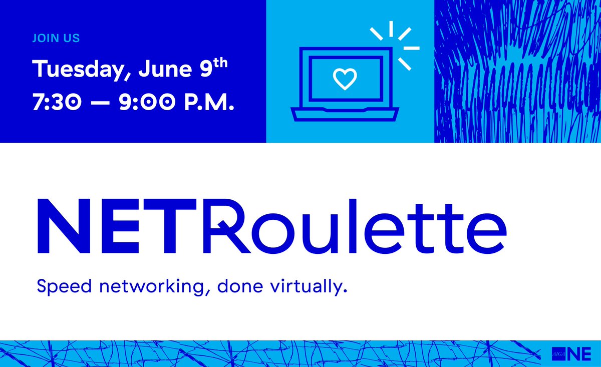 Think if speed networking and Chatroulette had a baby…kinda weird, right? 

We’ll use Zoom’s breakout rooms to group individuals for 3, 15-minute rounds of conversations.

Sound fun? Register Here:
ow.ly/Ng4X50zSFYb