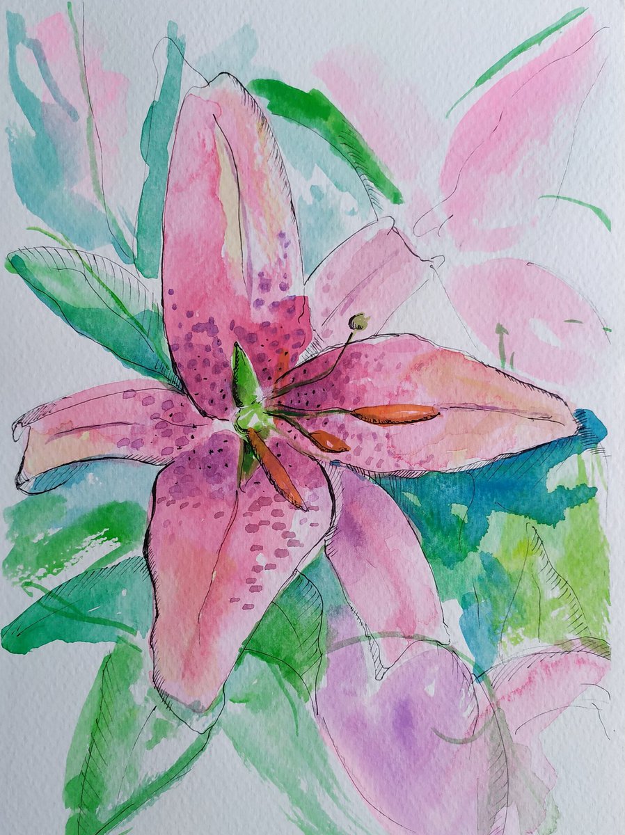 Nuevo Workshop online de Acuarela. Sábado 13 de junio a las 18hs. Para principiantes. Sortearemos junto a <a href="/BodegaNanni/">Bodega Nanni</a> una caja de vinos entre los participantes. Gracias por el RT! ❤️🎨