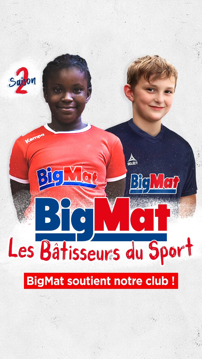 CompiegneHBC's tweet image. Officiel : le CHBC fait partie des 130 clubs sélectionnés par @BigMatFranceOfficiel ! 🏆 Grâce à @LaCentraleDuSport et dès la saison 2020-21, les -13 &amp;amp; -15 seront équipées comme des pros et vivront des expériences exceptionnelles... On a hâte d'y être ! 😍 #LesBatisseursDuSport