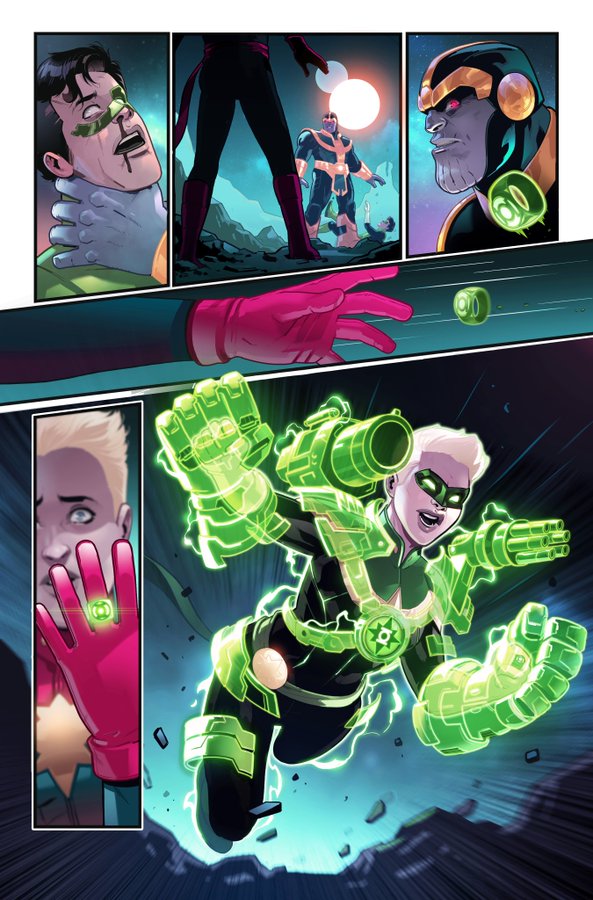 Exceder diámetro Estimado El asombroso cómic en el que Capitana Marvel se convierte en... ¡Linterna  Verde! | Hobbyconsolas