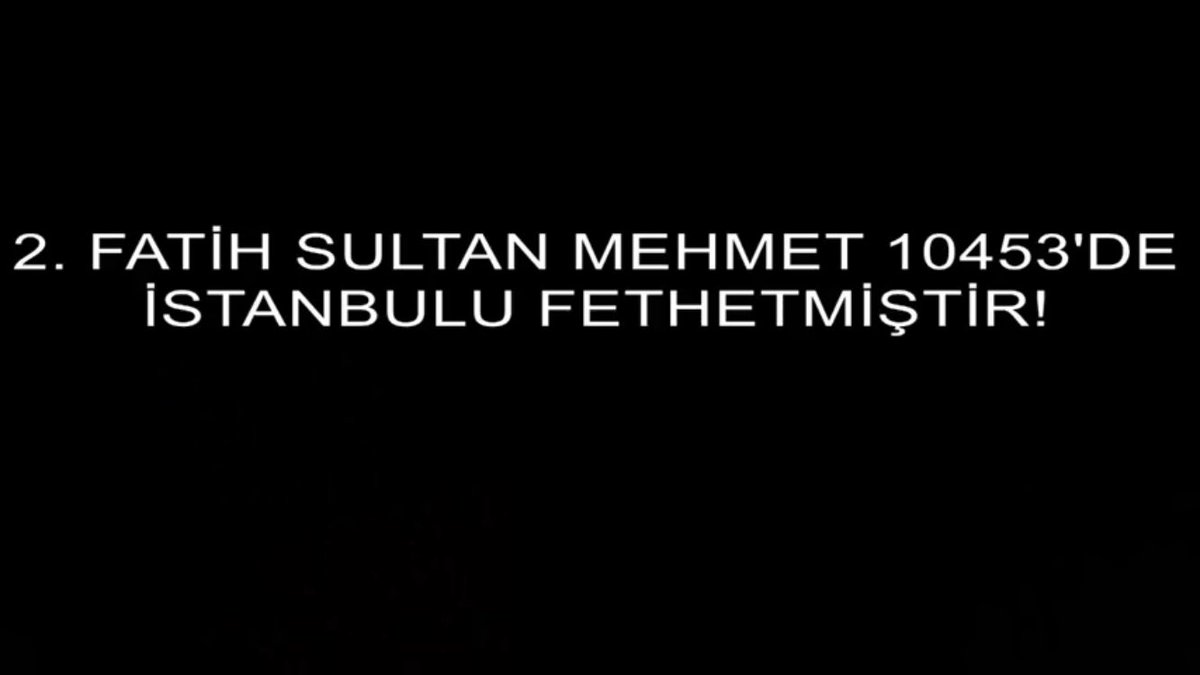 #istanbulunfethi