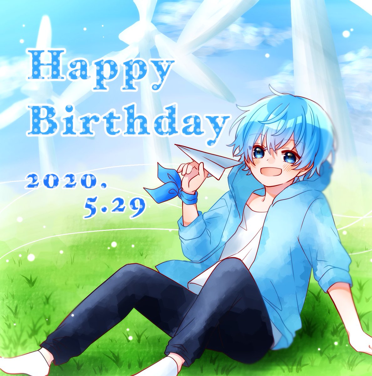 「ころんくんお誕生日おめでとうございます✨素敵な1年にしてください✨
#ころんくん」|ゴはん🍚@移行しましたのイラスト