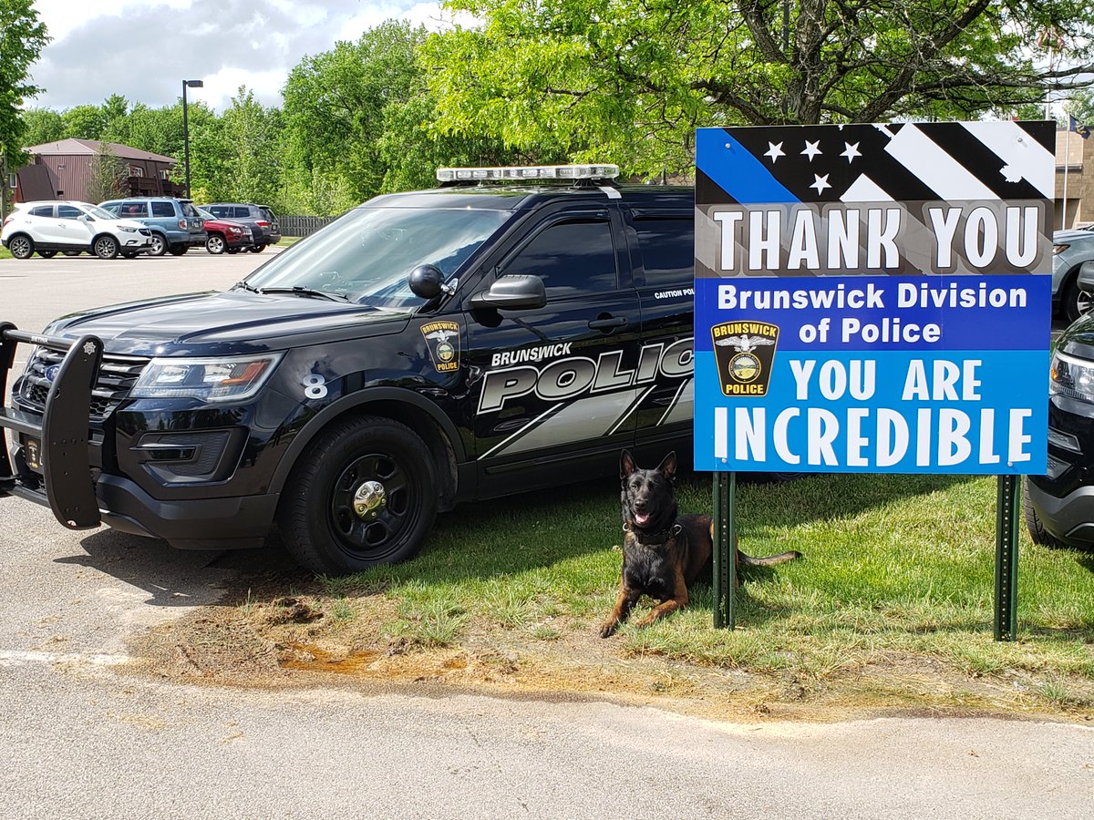 BrunswickPolice's tweet photo. We just wanted to say THANK YOU to the members of the Brunswick Citizens Police Academy Alumni Association (BCPAAA) for their continuous dedication and hard work in support of the Division of Police and the City of Brunswick. Your efforts are sincerely appreciated! https://t.co/YlVUzJIhjL