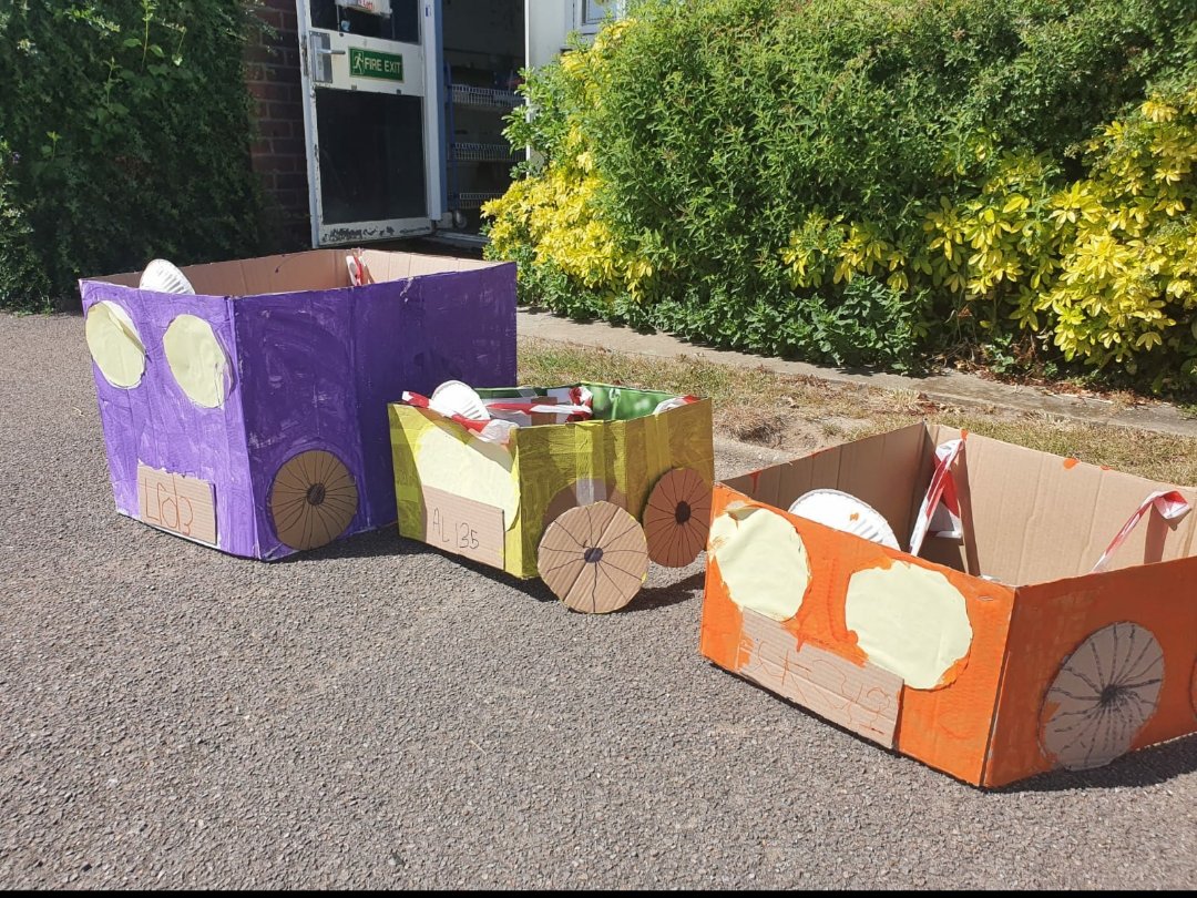 Cardboard cars 🚗🚗🚗 #keyworkers #lockdown #schoolclosure #greatbaddow #chelmsford #BHIS