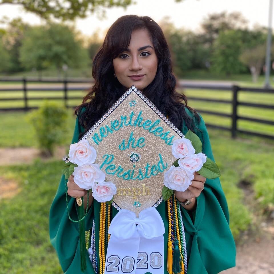 GMU_GSPH's tweet photo. CONGRATS to all grads and giving a special shout out to our amazing President, Asra Ahmad, who led GSPH this year! Thank you for all of your dedication and hard work in serving our members, Asra! We are proud and canโt wait to see all you accomplish in your career! #gsph #gmugrad https://t.co/SmwEgCTB46