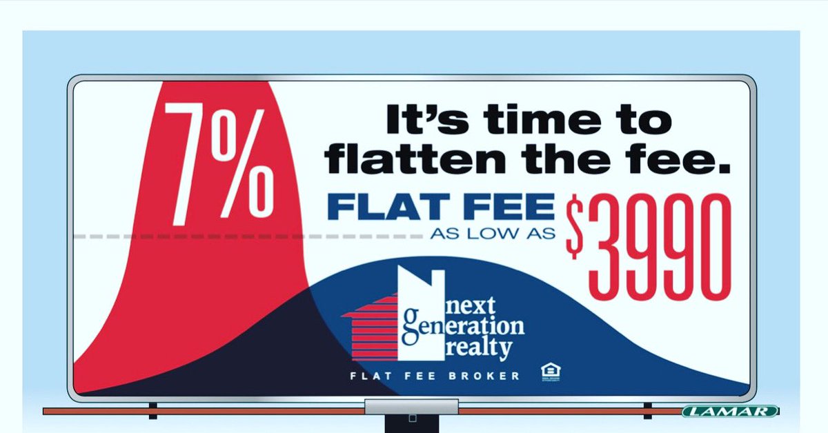 NextGen15334867's tweet photo. Flatten the fee..NEVER pay 7% of your home value for an offer call 515-224-9900 https://t.co/Ep0cBBqWkw