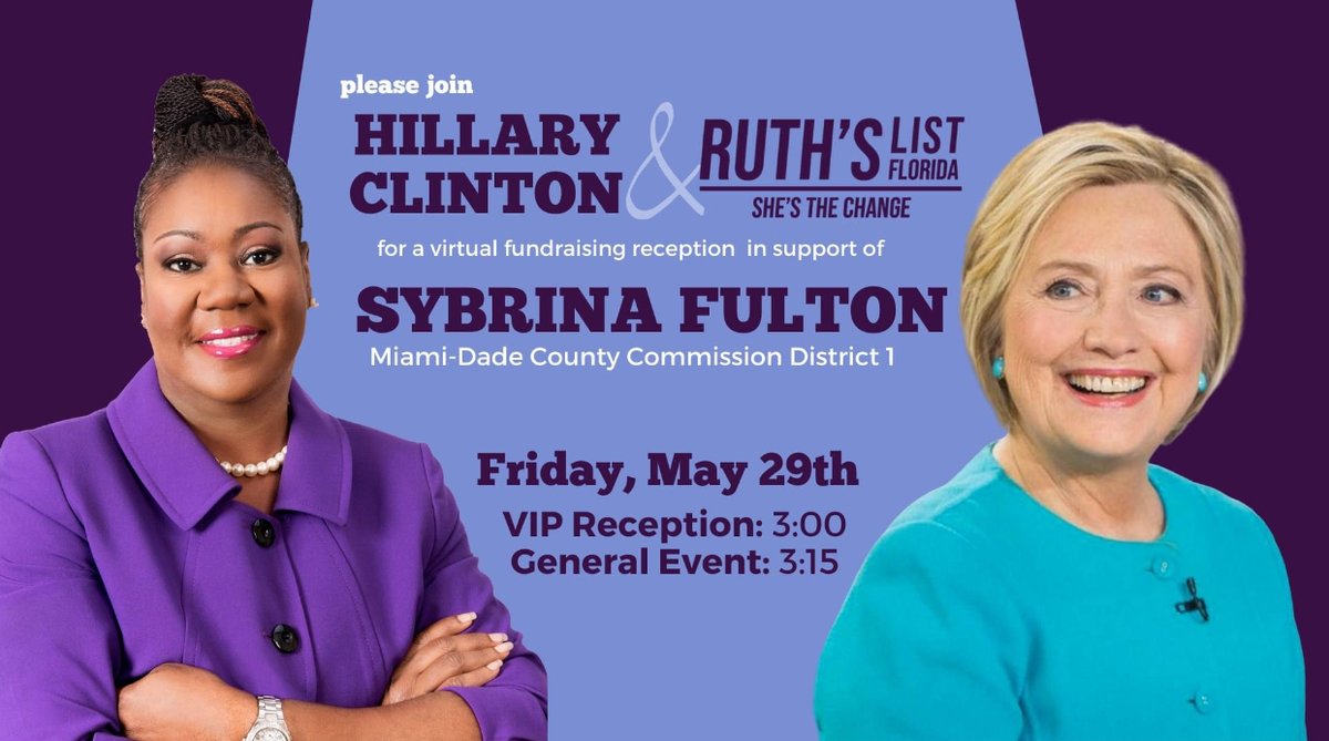 ALSO, on today's  #MakeItPlain on your  podcast app (or  http://makeitplain.com )  more about  #TrayvonMartin's Mom,  @SybrinaFulton's candidacy for Miami-Dade County Commissioner AND her fundraiser TOMORROW with  @HillaryClinton &  @RuthsListFL. RSVP  https://act.myngp.com/Forms/-3809843798252516352#fastaction-signup