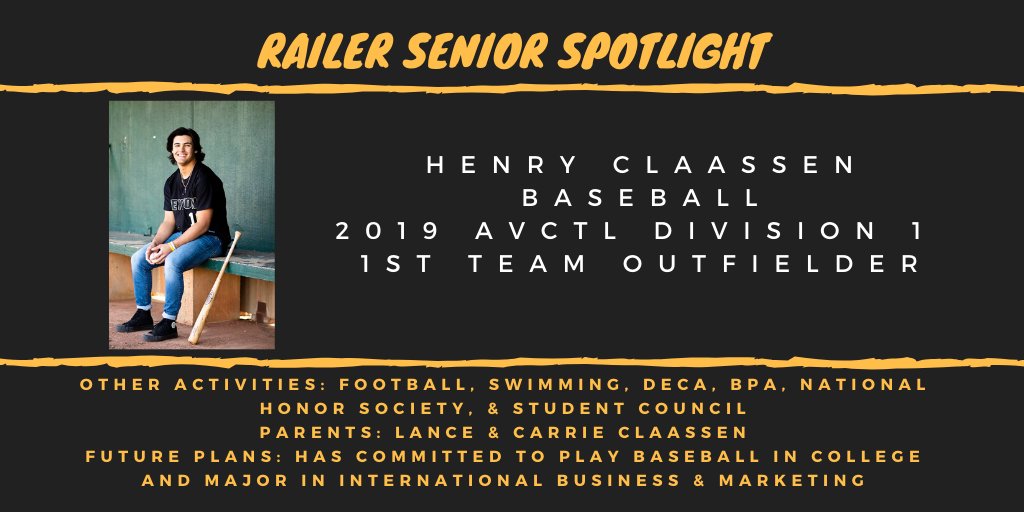 GoRailers's tweet photo. Today we recognize our Senior Baseball Railers! #RailerPride #TheRailerWay https://t.co/pUNVYrobPO