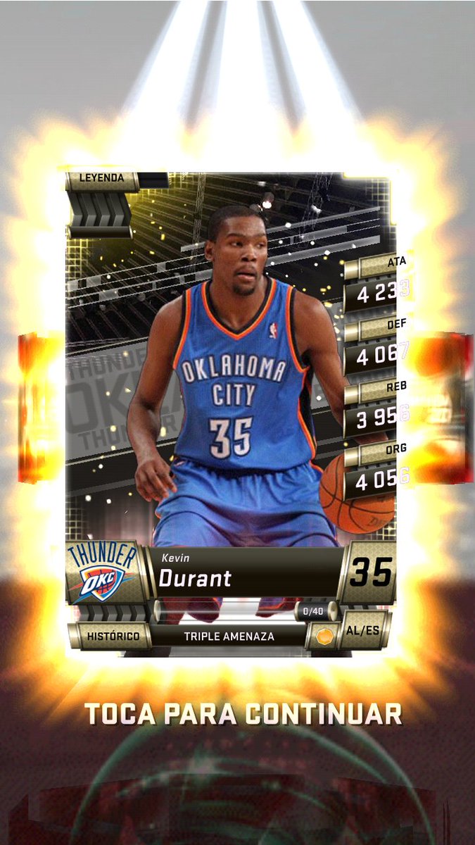 IgnacioNadir14's tweet photo. Kevin Garnett freebie, Kevin Durant global pattern. π #Mynba2k20 #legendtier https://t.co/33A72dNBkZ