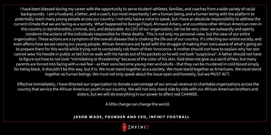 A letter from our CEO. #AhmaudArbery #GeorgeFloyd