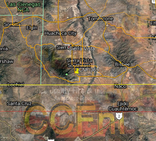 CCFirenIncident's tweet image. #AzFire #AshFire CNF-365 listed as ~3acres (subject to change)  #ASHCANYON .331 23.172, -110 13.992 
 . fuels-BRUSH/TALL GRASS