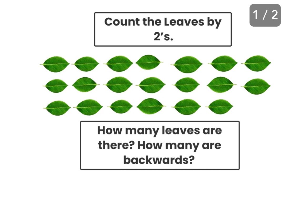 HollyBean04's tweet photo. This week I was so impressed with our #CuriousKinders rising to the challenge of building a counting by 2’s activity for their teachers. The tools in @Seesaw allow for so much creativity! Here’s a few of my favs! #mathmindsatwork #Seesawrockstars https://t.co/l9ymdNnG2a
