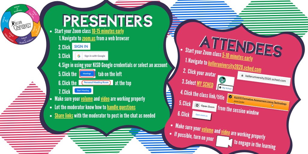 KISDKellerU's tweet photo. Just a quick reminder to help you get logged in and ready for your virtual classes! See you tomorrow! #KellerU #VirtualKellerU #Howto #Quicktips https://t.co/f37qyMiMHY