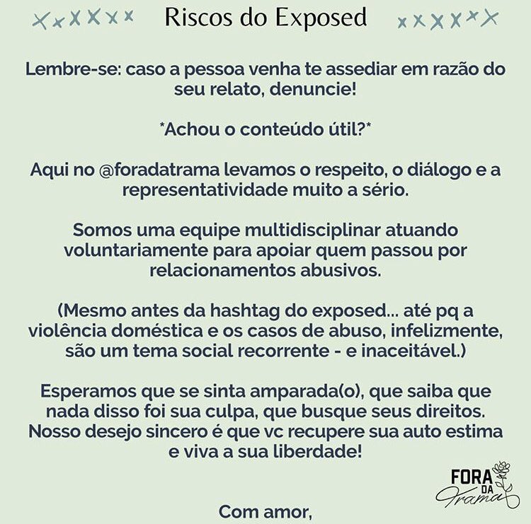 + #ExposedApucarana #ExposedParanagua #ExposedMaringa #ExposedSaoPaulo #ExposedBlumenau