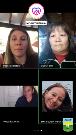 Cea701CapSrto's tweet photo. reunión virtual, emoción, encuentro 💗 https://t.co/y90lX26UTs