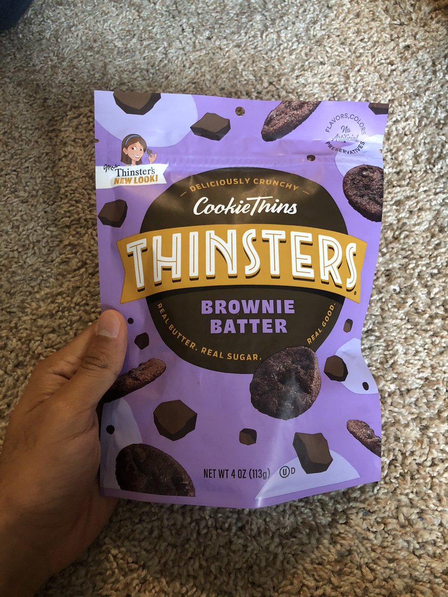Snacks4TSD's tweet photo. Ep. 110 | Thinsters Cookie Thins (Brownie Batter) @ThinstersCookie 

https://t.co/n0jcOzW3HB

#thinsters #thincookies #cookies #cookiethins #browniebatter #brownies #grocerystoresnacks #food #podcasts #snacks4tsd https://t.co/wh0zS5NVWr