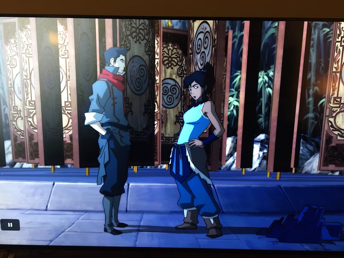 Also I love Korra’s posture and the way they animate her physicality