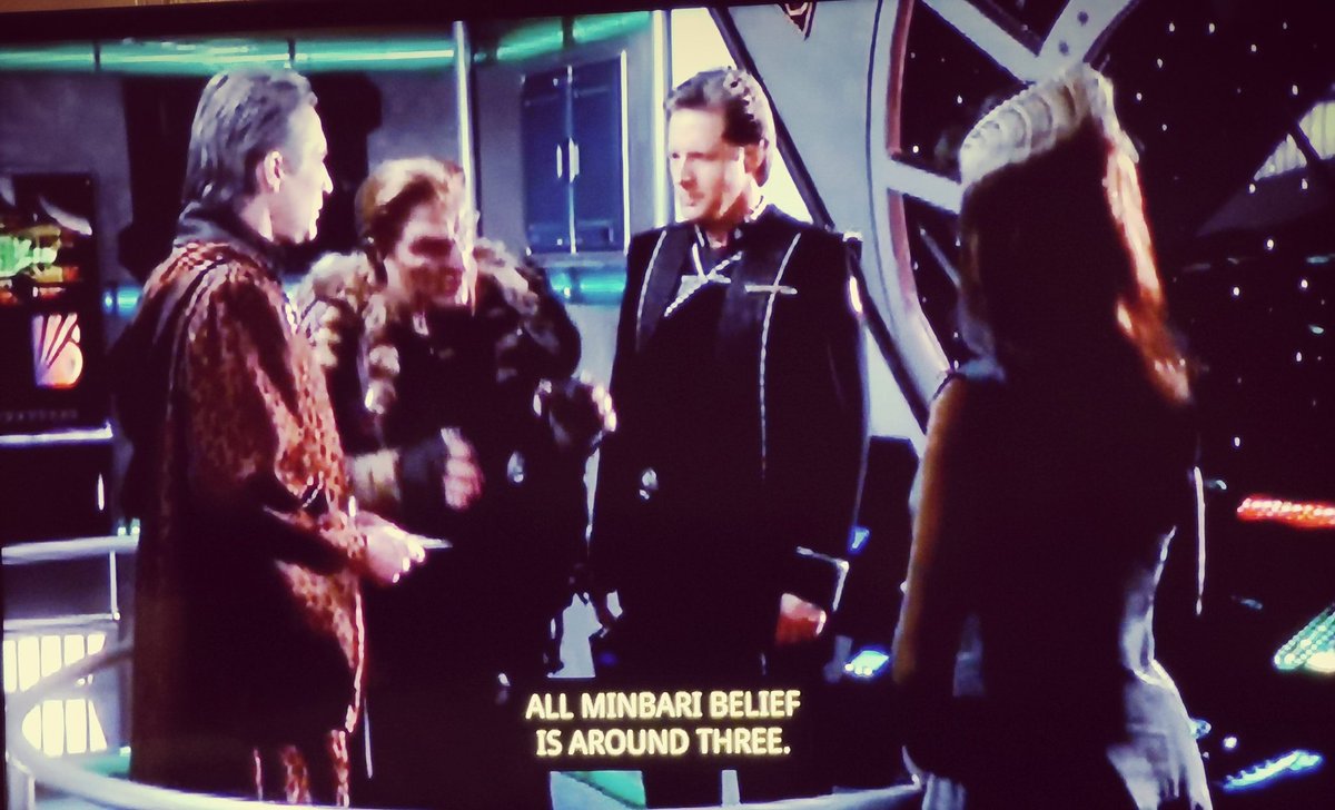  #Babylon5 S03E17The three, are one.Yup here come the tears again