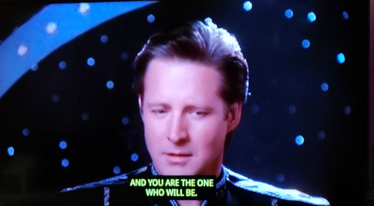  #Babylon5 S03E17The three, are one.Yup here come the tears again