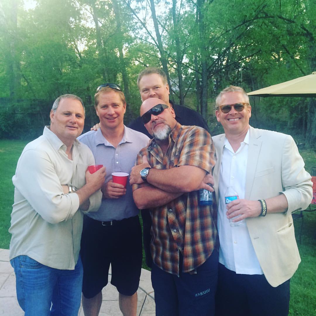 pastajays's tweet photo. #TBT to a birthday celebration for Pasta Jay himself a few years ago! We can't wait to be surrounded by our friends again soon ❤️ #PastaJays https://t.co/o6vVyxXlGa