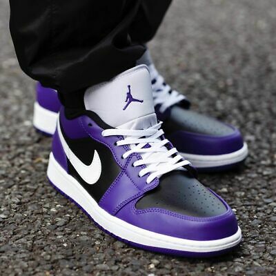 jordan 1 court purple mens