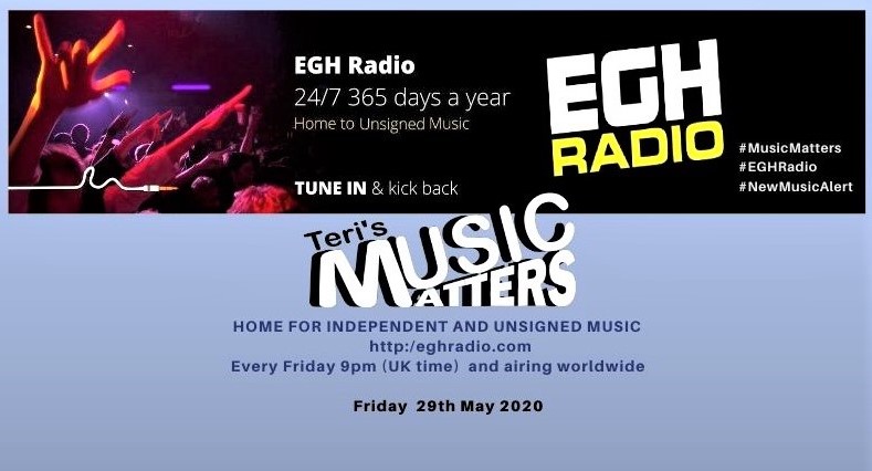 MusicMatters_T's tweet photo. *Friday 29th May
#TuneIn to MusicMatters @EGHRadio
Packed with outstanding new music from;
@ANIMALBREAKDOWN #Carolines @4infigures @leisuretank @matt_mumusic @VeridianUK @dead_reynolds +more
Info: https://t.co/5ZGwZ31pzC
#NewMusicAlert #ListenHere #MusicFriday https://t.co/Nx12BzN3op