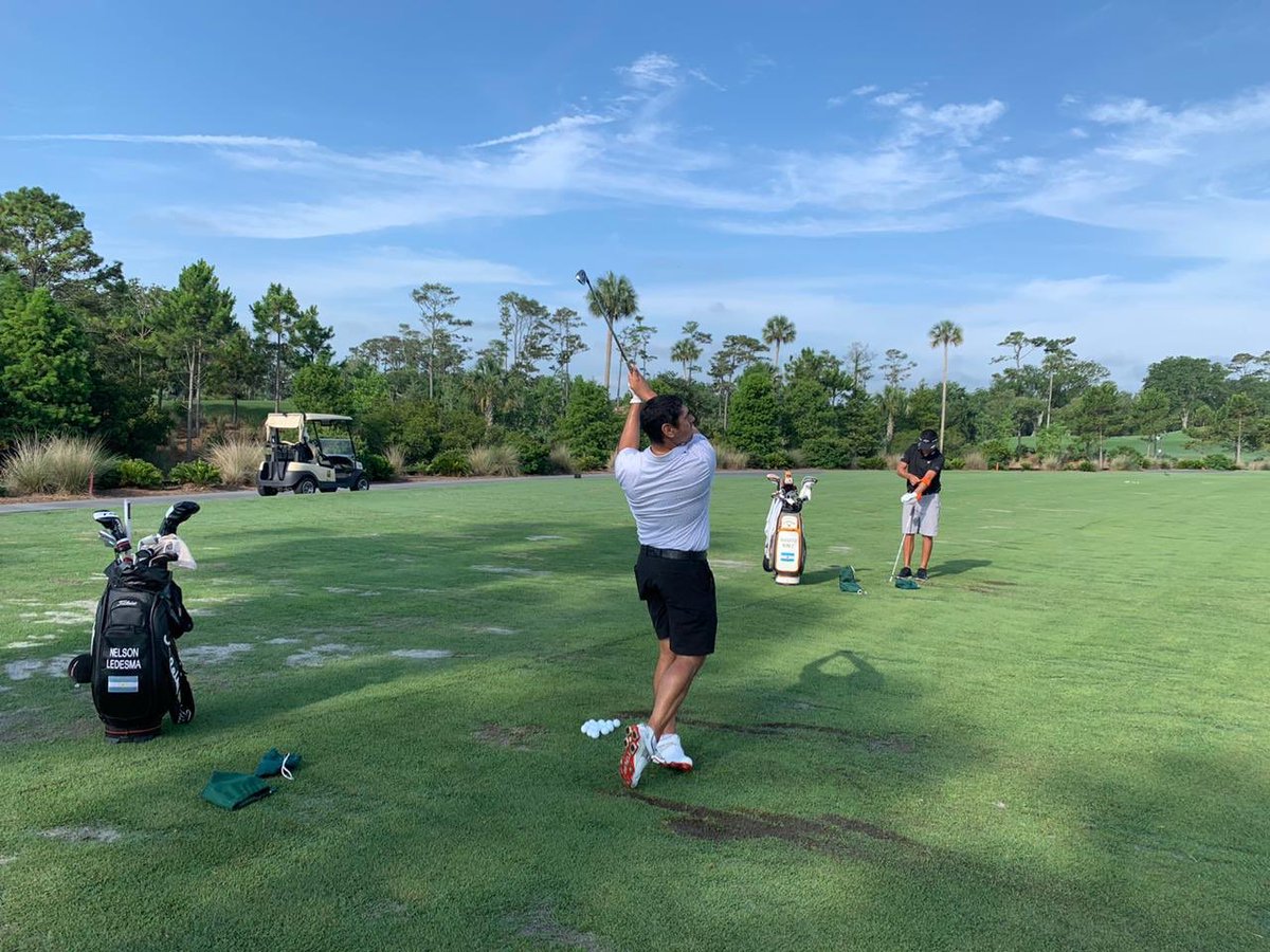 Practicamos en <a href="/TPCSawgrass/">TPC Sawgrass</a> para el comienzo de esta nueva etapa. Los primeros torneos en el <a href="/KornFerryTour/">Korn Ferry Tour</a> y después <a href="/PGATOUR/">PGA TOUR</a> 💪. Compartiendo estas semanas con <a href="/AugustoNGolf/">Augusto Nuñez</a> #Tucuman