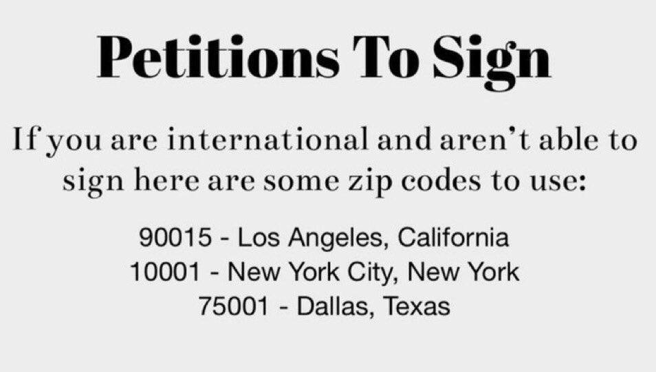 if you’re international or live in the UK, these are zip codes you can use to sign ! (10451, 10452, 10463, 10467, etc. is also good for the NY area)