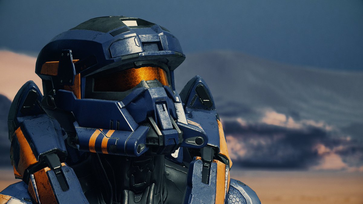 another one that's been very consistent: the eod armor/helmet. i like both visor styles for it (the eye holes and the singular visor), but the reach version that's in reach and halo 5 is probably my favorite. this armor looks good in every game it has been in